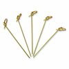 Amercareroyal Knotted Bamboo Pick, Natural, 4.5 in., 1000PK R805